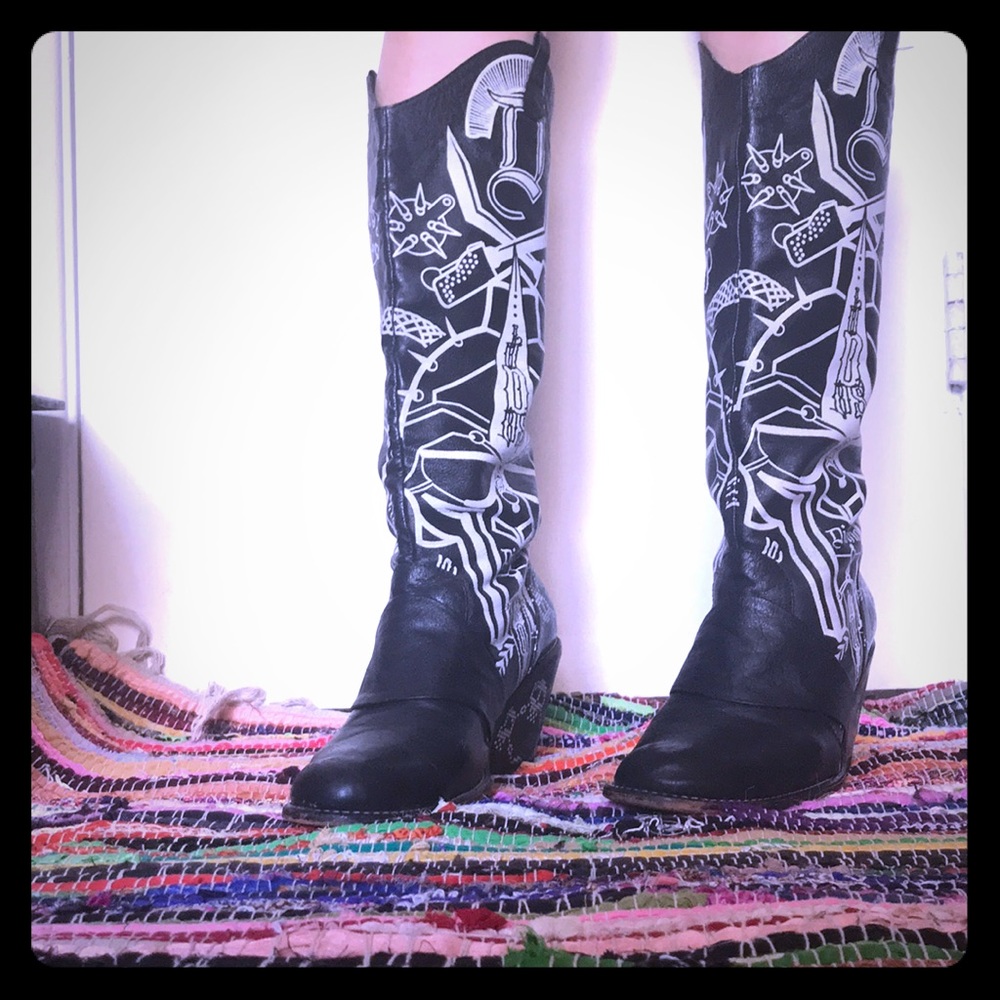 Leather Boots, From Colombia 🇨🇴!!!